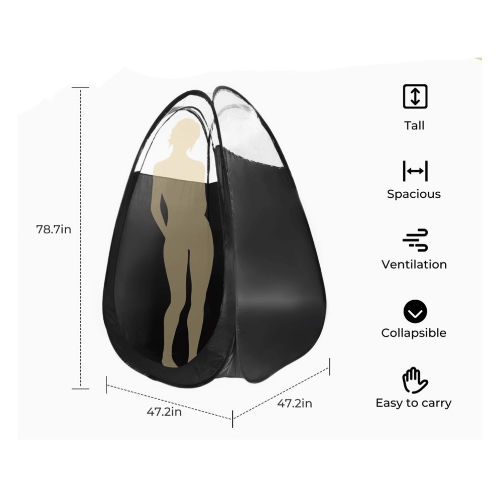 Mobile Spray Tanning Pop Up Tent - Picture 4 of 9